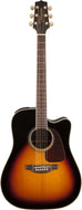 Takamine G70 Series Dreadnought AC/EL Guitar with Cutaway in Brown Sunburst Gloss Finish TGD71CEBSB