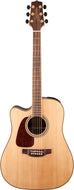 Takamine G90 Series Left Handed Dreadnought AC/EL Guitar with Cutaway in Natural Gloss Finish with 3-Piece BackTGD93CENATLH