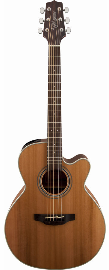 Takamine G20 Series NEX AC/EL Guitar with Cutaway in Natural Satin Finish TGN20CENS
