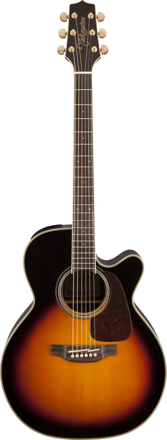 Takamine G70 Series NEX AC/EL Guitar with Cutaway in Brown Sunburst TGN71CEBSB