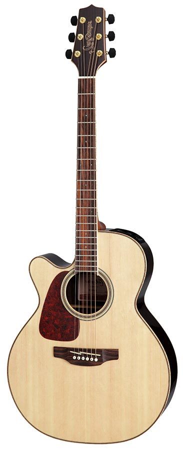 Takamine G90 Series Left Handed NEX AC/EL Guitar with Cutaway in Natural Gloss Finish with 3-Piece BackTGN93CENATLH