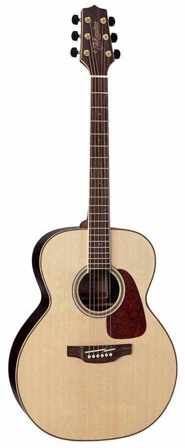 Takamine G90 Series NEX Acoustic Guitar in Natural Gloss Finish with 3-Piece BackTGN93NAT