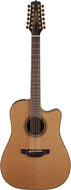 Takamine Pro Series 3 Dreadnought 12 String AC/EL Guitar with Cutaway in Natural Satin FinishTP3DC12