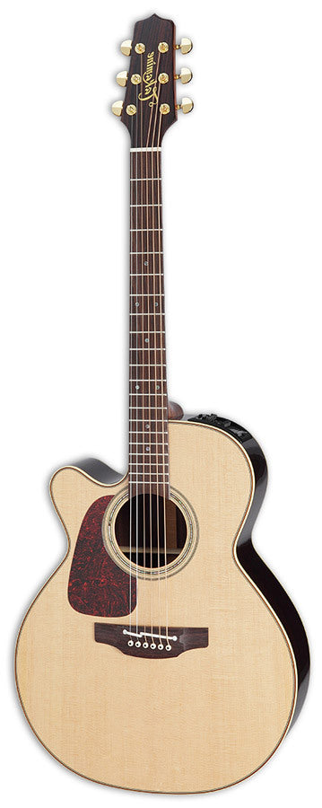 Takamine Pro Series 5 Left Handed NEX AC/EL Guitar with Cutaway in Natural Gloss FinishTP5NCLH