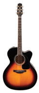 Takamine Pro Series 6 Jumbo AC/EL Guitar with Cutaway in Brown Sunburst Gloss FinishTP6JCBSB