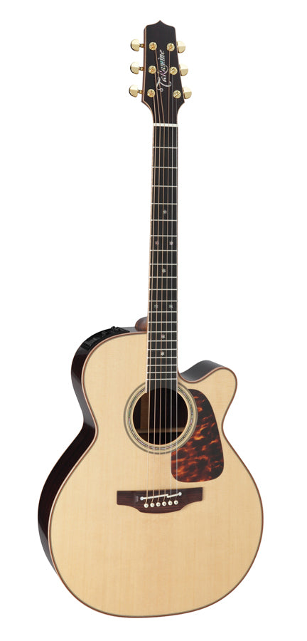 Takamine Pro Series 7 NEX AC/EL Guitar with Cutaway in Natural Gloss FinishTP7NC