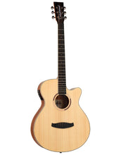 Load image into Gallery viewer, Tanglewood Strada Super Folk Solid Top, Spruce/Mahogany Cutaway/Electric Guitar (TS4-CE-ST)
