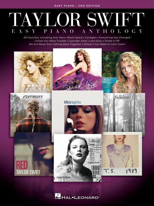 Taylor Swift Easy Piano Anthology - 2nd Edition