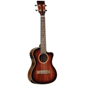 Tanglewood TUJ7CE Java Tenor Cutaway / Electric Koa Vintage Burst Ukulele