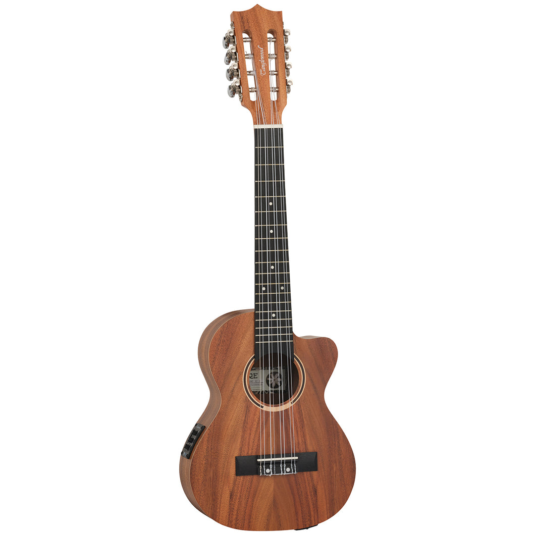 Tanglewood TWT32E Tiare Tenor 8-String Cutaway All Koa Ukulele w/Pick Up