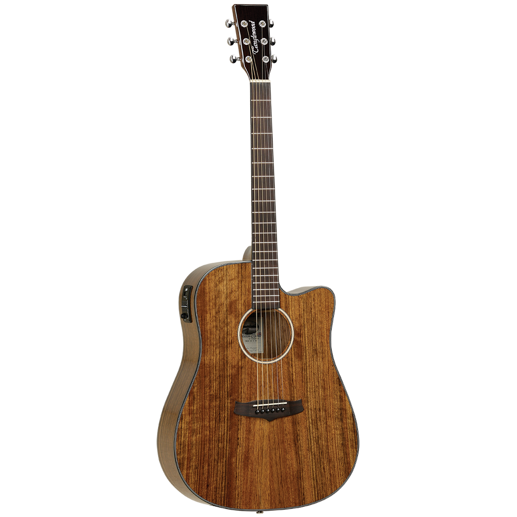 Tanglewood TW28CEXOV Winterleaf Exotic Dreadnought C/E Ovangkol