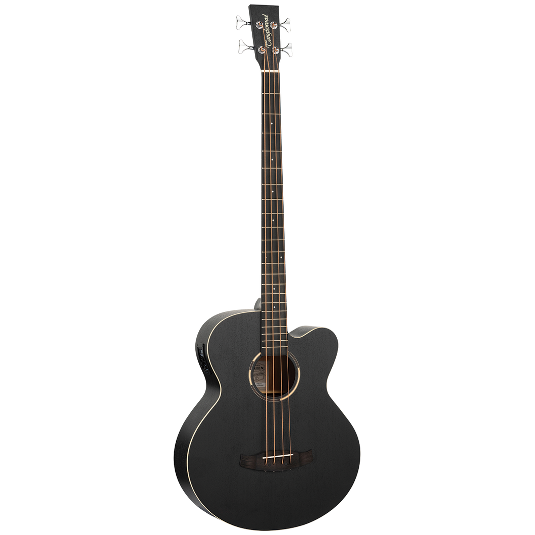 Tanglewood TWBBAB Blackbird Acoustic Bass Cutaway / Electric Smokestack Satin