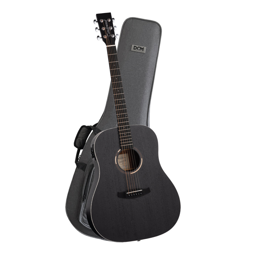 Tanglewood Blackbird Sloped Shoulder Dreadnought A/E Guitar Pack with DCM Premium Case (TWBBSDE-PACK)