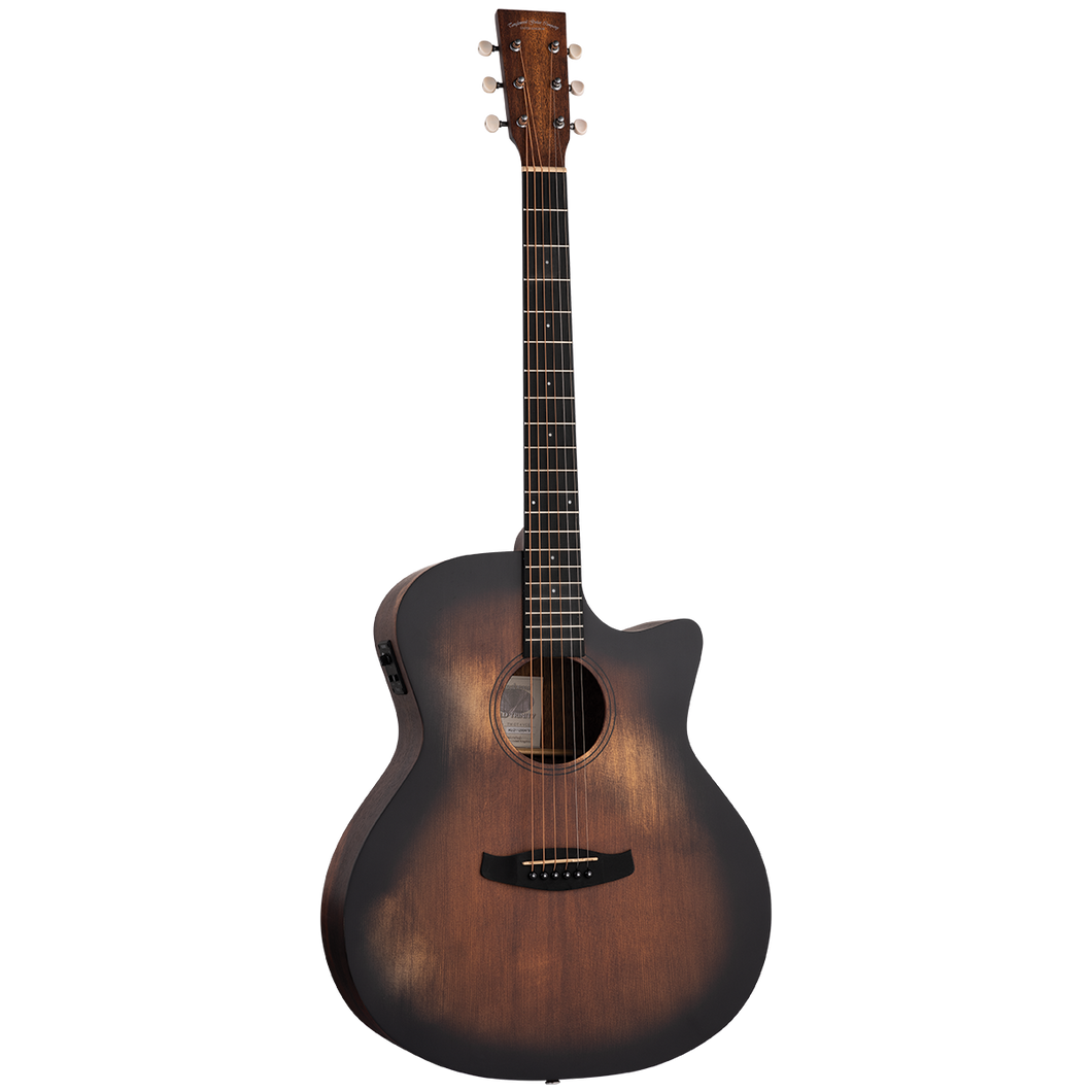 Tanglewood TWOT4VCE Auld Trinity Grand Auditorium with Venetian Cutaway & Pickup Harvest Dusk