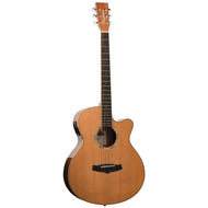 Tanglewood Winterleaf Pro Super Folk C/E Acoustic Guitar [TWPRO4-CE-NAS]