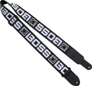 Boss Instrument Strap - Black & White