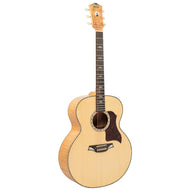 Bromo BAN7E Denali Series Jumbo Acoustic Guitar w/ All Solid Wood & Pickup