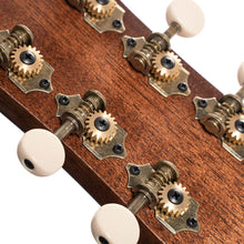 Load image into Gallery viewer, Cort Core-PE Mahogany Parlour Acoustic Electric - Open Pore Black Burst
