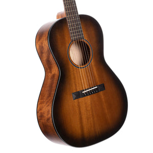 Cort Core-PE Mahogany Parlour Acoustic Electric - Open Pore Black Burst
