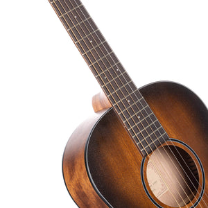 Cort Core-PE Mahogany Parlour Acoustic Electric - Open Pore Black Burst