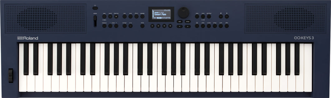 Roland GO:KEYS 3 61-Key Keyboard Midnight Blue