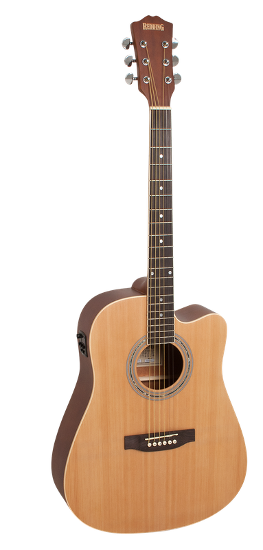 Redding Dreadnought electric/acoustic. Natural Satin RED60CENS