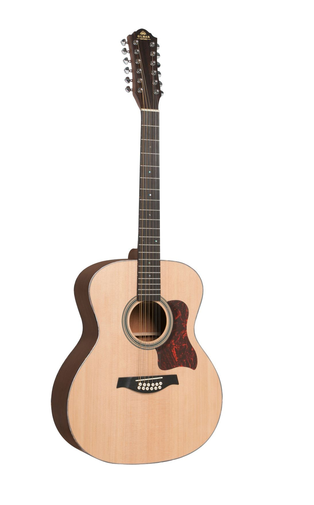 GILMAN 12 String Grand Auditorium Guitar Natural Satin GA112