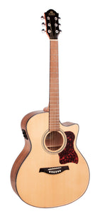 GILMAN Grand Auditorium Guitar electric/acoustic Natural Gloss GA10CENG