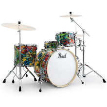 Load image into Gallery viewer, Pearl Export EXX Artisan Limited Edition 22″ 4 Piece Drum Kit – New York Splatter
