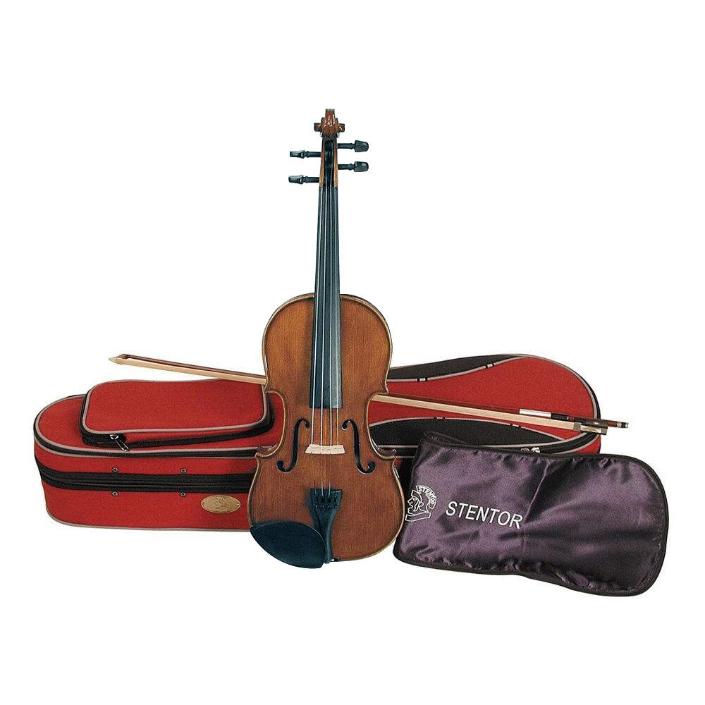 Stentor Student II Violin Outfit 4/4 - Golden Chestnut Satin