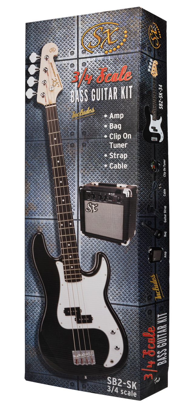 SX 3/4 Bass Pack - Black