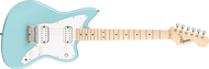 Squier Mini Jazzmaster HH, Maple Fingerboard, Daphne Blue