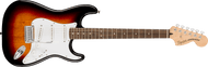Squier Affinity Series Stratocaster, Laurel Fingerboard, White Pickguard, 3-Color Sunburst