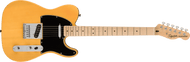 Squier Affinity Series Telecaster, Maple Fingerboard, Black Pickguard, Butterscotch Blonde