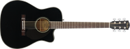 Fender CC-60SCE Concert, Walnut Fingerboard, Black