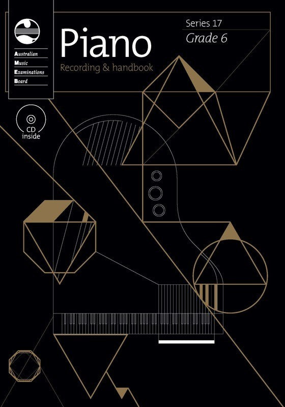 AMEB PIANO GRADE 6 SERIES 17 CD REC HANDBOOK