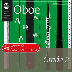 AMEB OBOE GRADE 2 SERIES 1 RECORDED ACCOMP CD