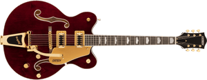 Gretsch G5422TG Electromatic Classic Hollow Body Double-Cut with Bigsby and Gold Hardware, Laurel Fingerboard, Walnut Stain