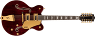 Gretsch G5422G-12 Electromatic Classic Hollow Body Double-Cut 12-String with Gold Hardware, Laurel Fingerboard, Walnut Stain