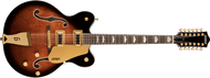 Gretsch G5422G-12 Electromatic Classic Hollow Body Double-Cut 12-String with Gold Hardware, Laurel Fingerboard, Single Barrel Burst