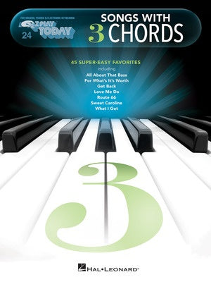 E-Z Play Today Volume 24 - Songs with 3 Chords for Keyboard