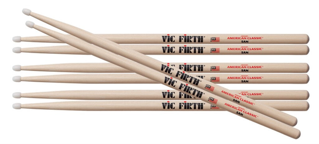 Vic Firth 5an Buy 3 pairs get 1 pair FREE value pack
