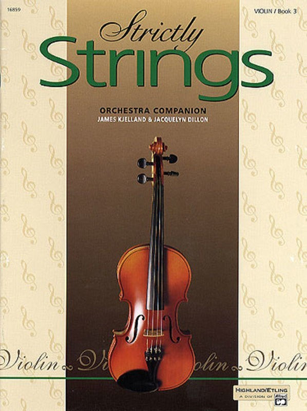 STRICTLY STRINGS BK 3 VIOLIN PART