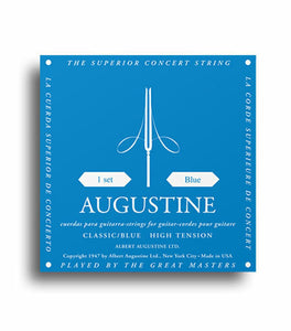 Augustine Classic Blue Strings - Regular Tension Trebles / High Tension Basses