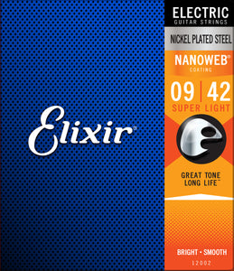 Elixir 12002 Nanoweb Electric  Super Light 9-42