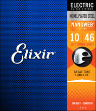 Load image into Gallery viewer, Elixir 12450 Nanoweb Electric 12 String Light 10-46
