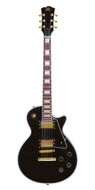SX Deluxe LP Style Electric Guitar - Black
