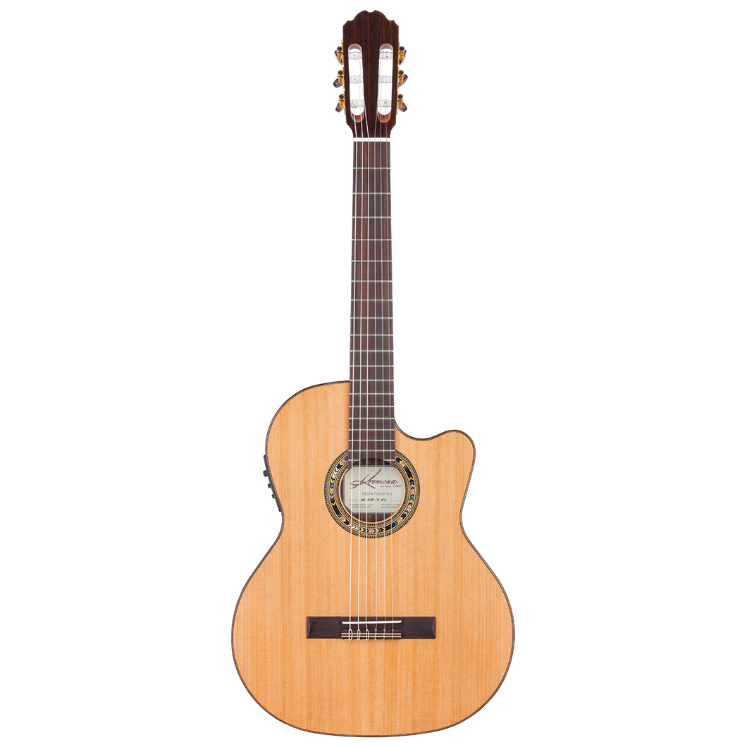 Kremona F65CW-TL  Fiesta Thin Line C/E Classical Guitar with Case
