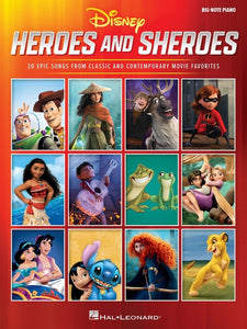 Disney Heroes and Sheroes - Piano