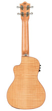 Load image into Gallery viewer, Lanikai Flamed Maple Series Concert AC/EL Ukulele in Natural Satin Finish
